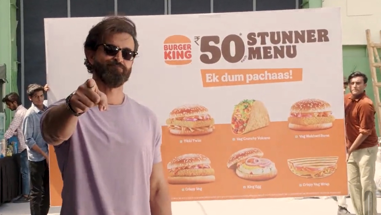 Hrithik Roshan reacts to Burger King’s jugaad ad, ‘this is not done’ he says