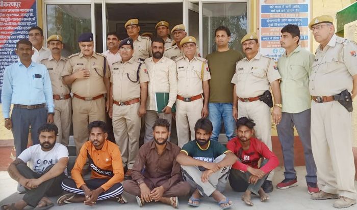 Five nabbed with 6.5 kg heroin in Sriganganagar; Pakistani drone had dropped packets in fields