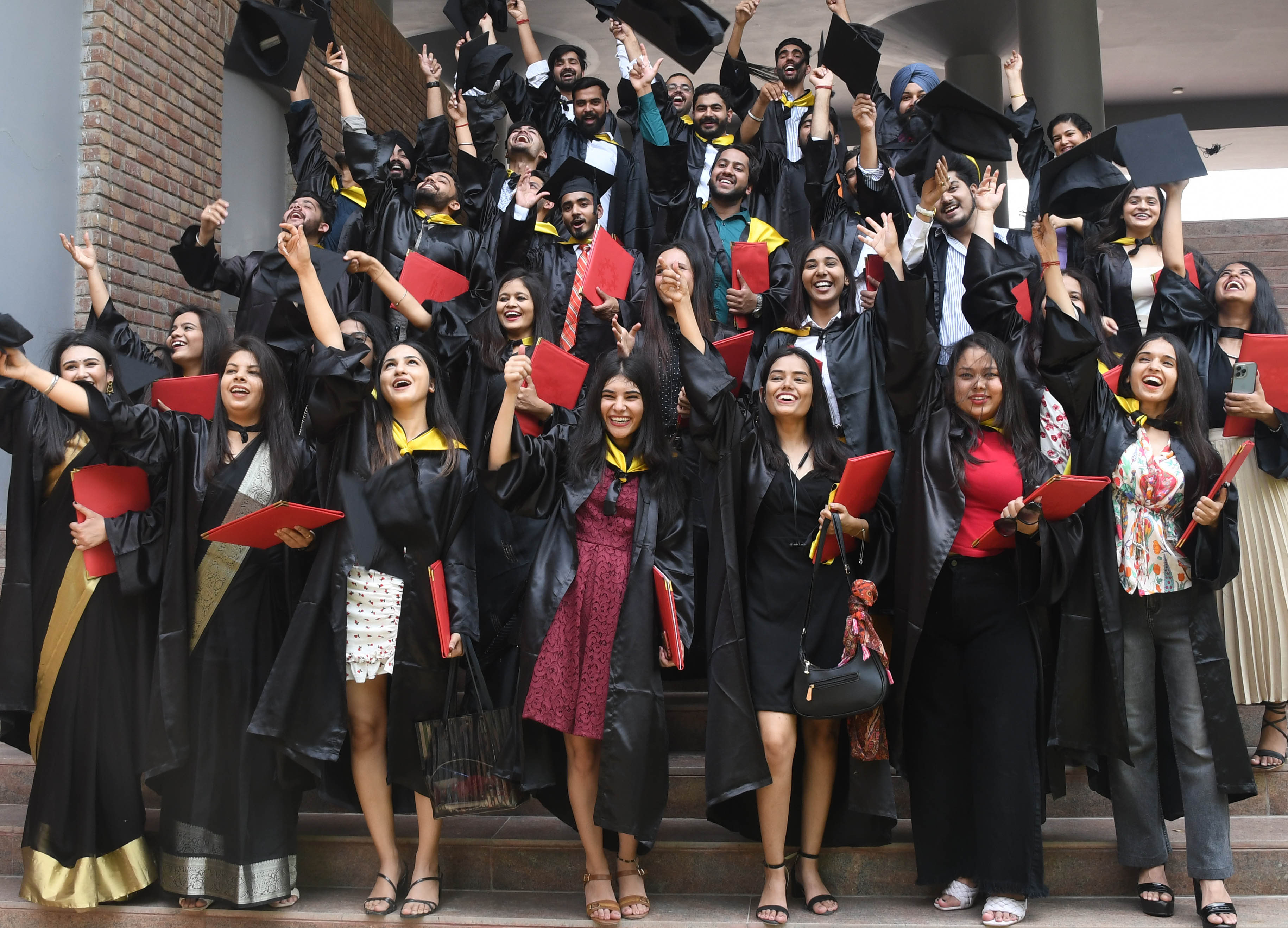 877 awarded degrees at convocation of Chandigarh University, Gharuan
