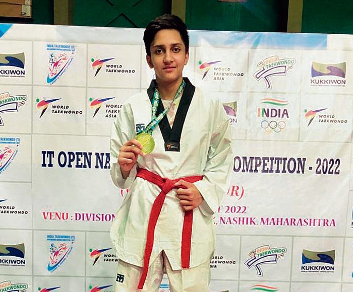 Aranaya bags gold medal in taekwondo Championship