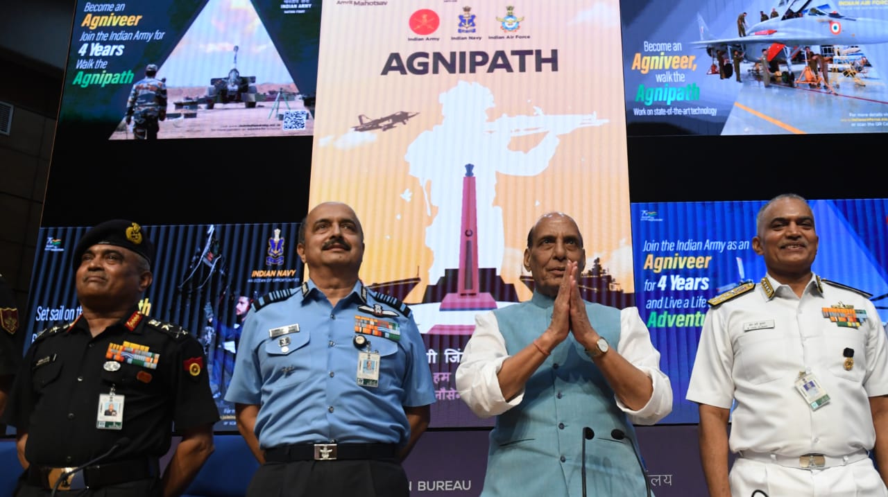 Agnipath unveiled: Government announces radical changes in Armed forces recruitment policy