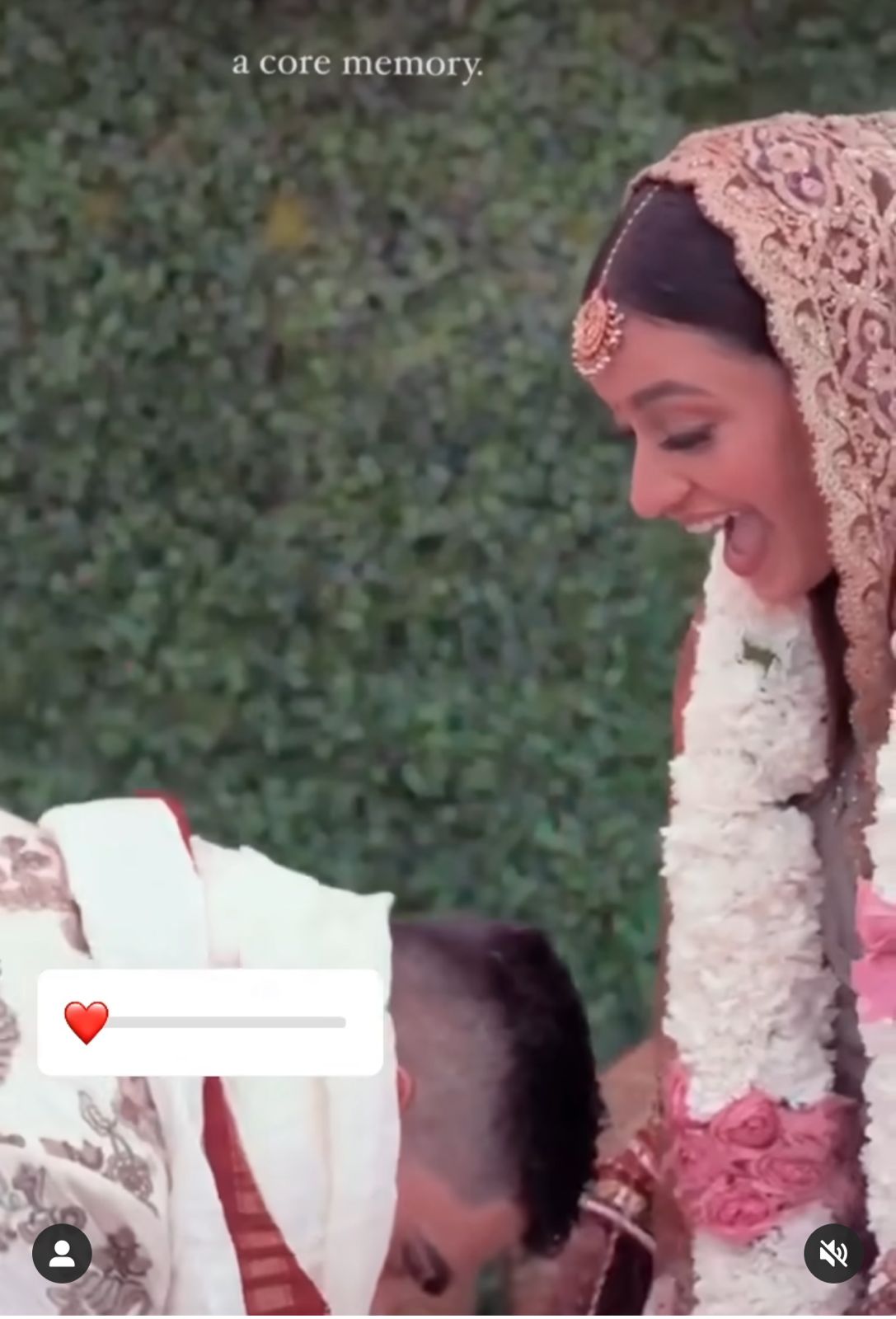 Breaking stereotypes, watch a groom touch his bride's feet during wedding rituals