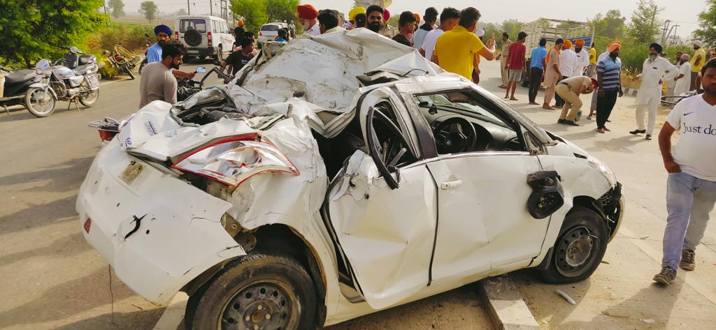 Tarn Taran: Accident claims lives of 2 couples