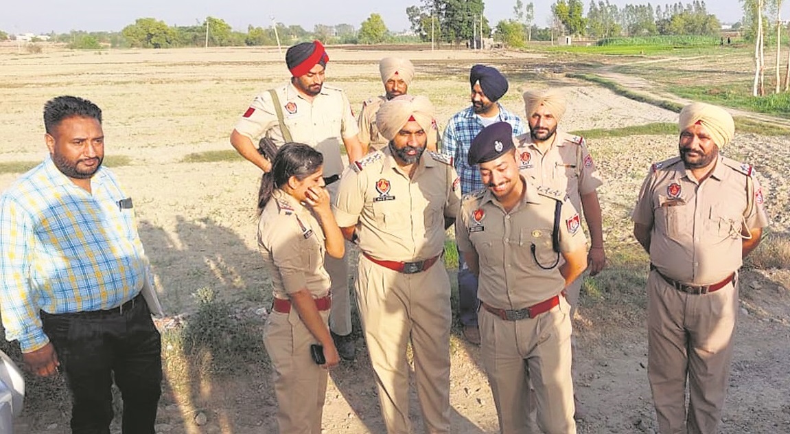 Explosives recovered from cremation ground of Patiala's Baran village