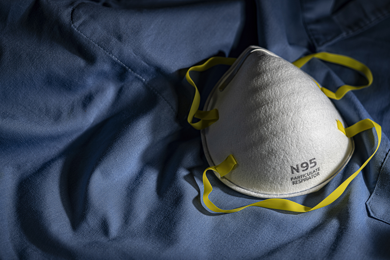 N95 mask with nanoparticle coating developed using 3D printing technology