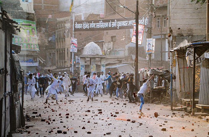 Clashes in Kanpur over TV debate