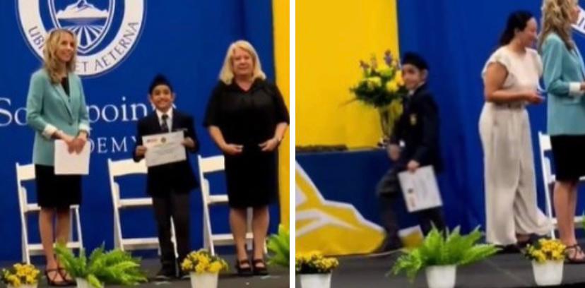 Watch: Gippy Grewal's son emulates Sidhu Moosewala's famed 'thappi' style after receiving his graduation certificate in Canada