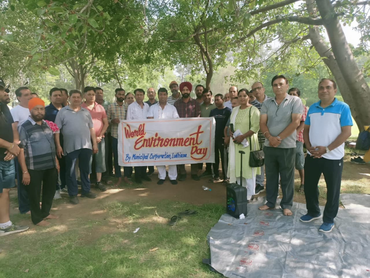 Ludhiana civic body staff hold  cleanliness campaign