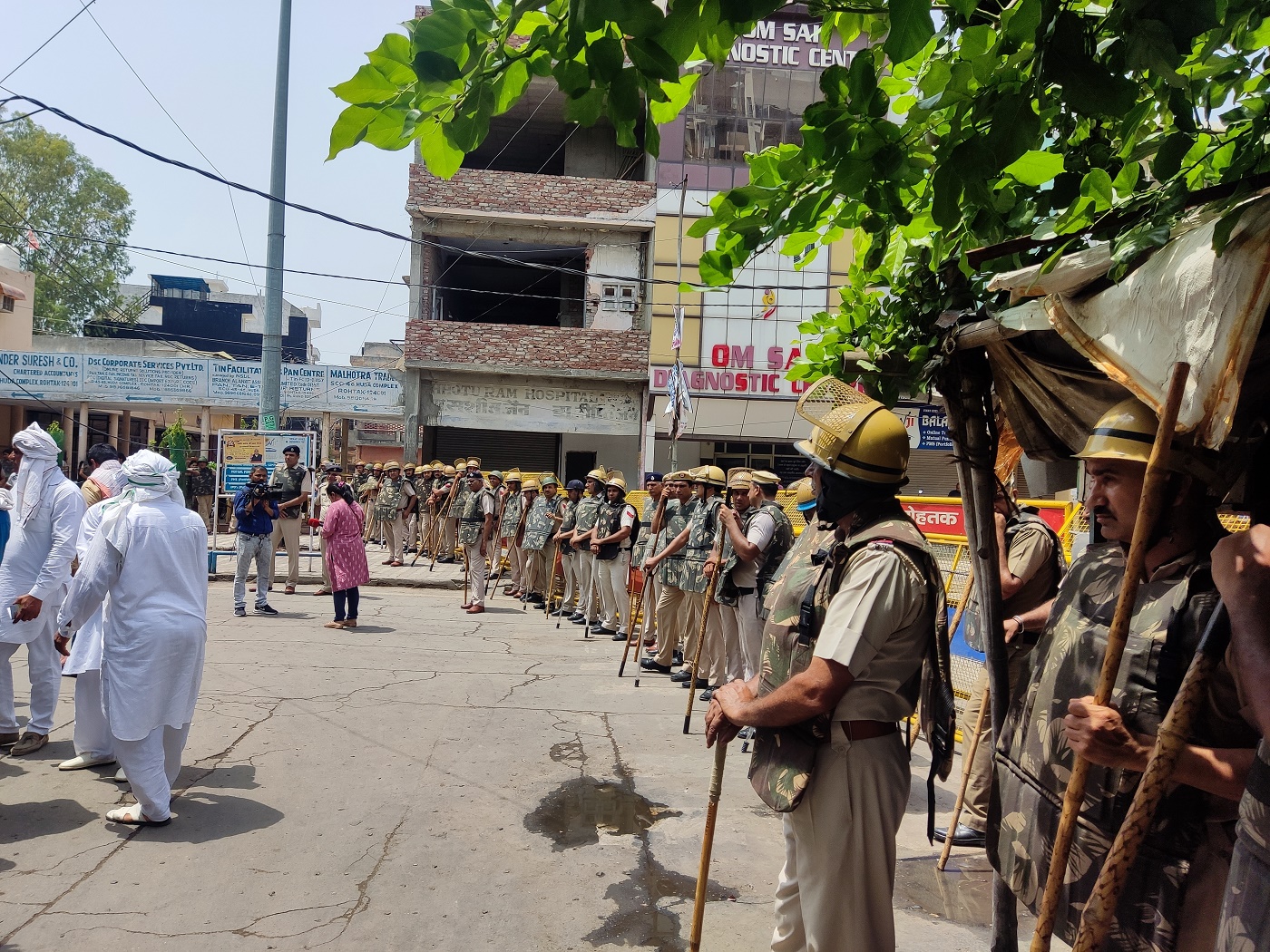 ‘Agnipath’: Protests break out in parts of Haryana; farmers, khaps jump into stir