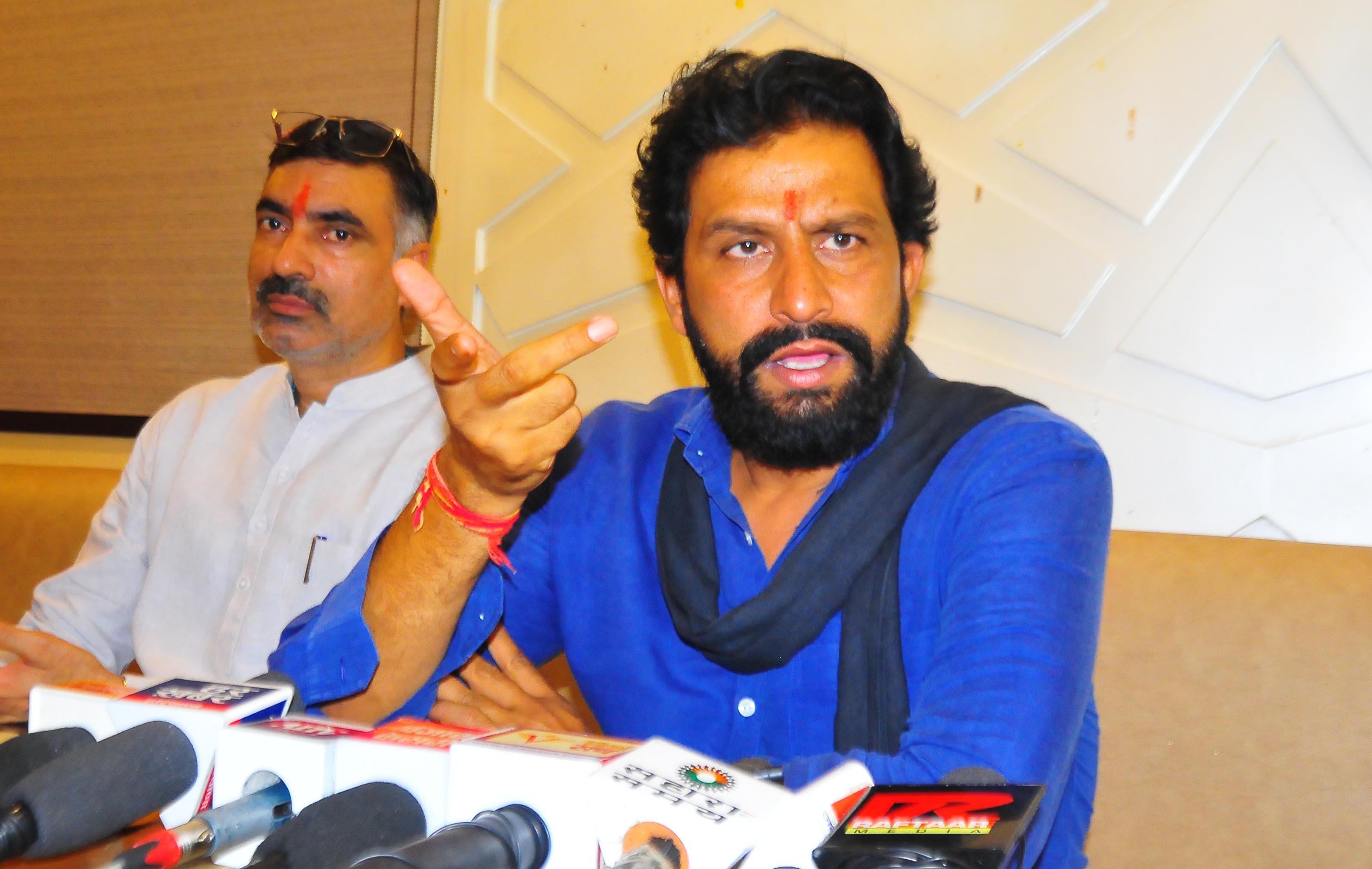 First make your child Agniveer, Haryana AAP leader Naveen Jaihind tells leaders backing scheme