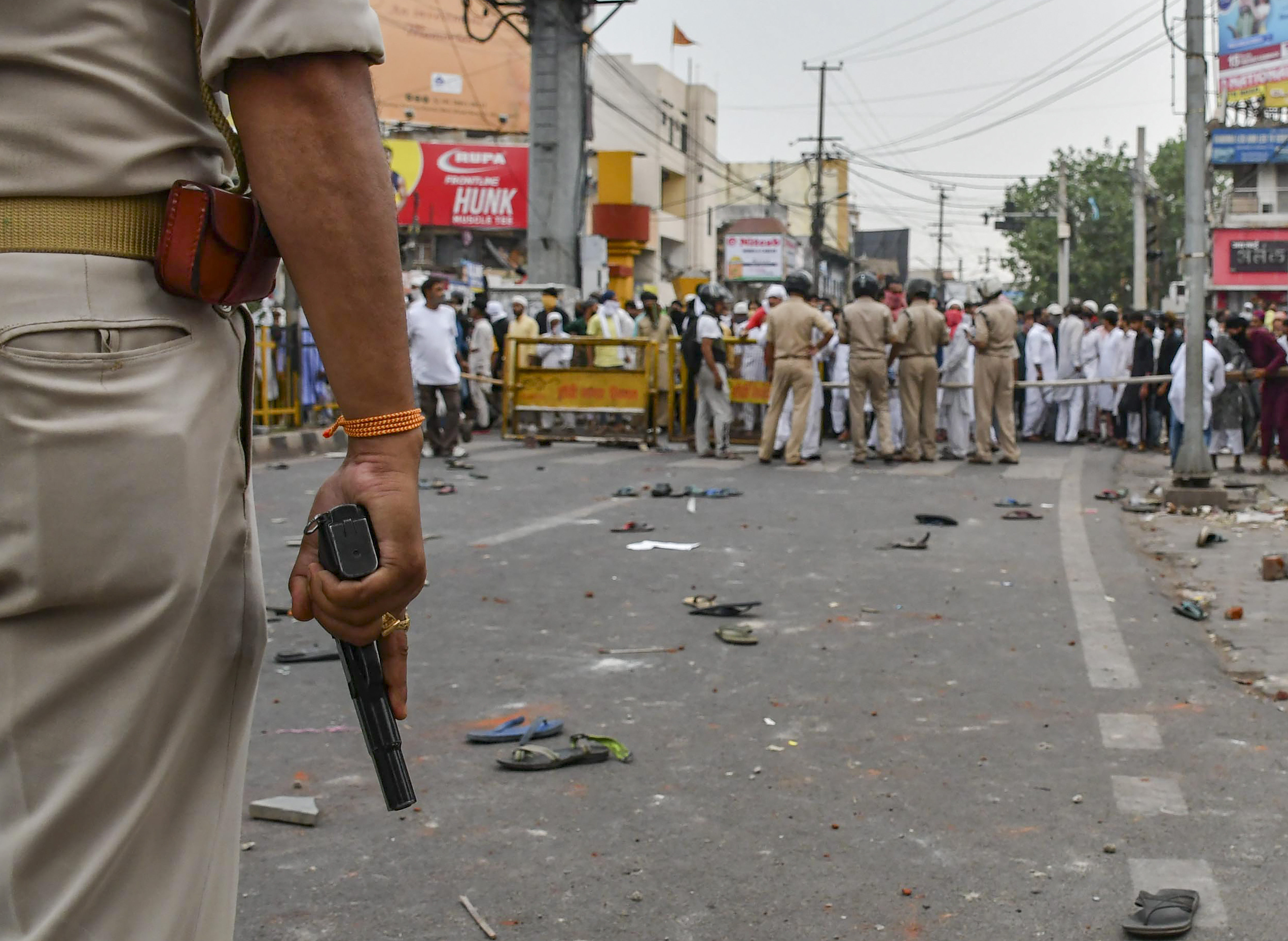 Ranchi under heavy police cover as two die of gunshot wounds during Prophet row protest