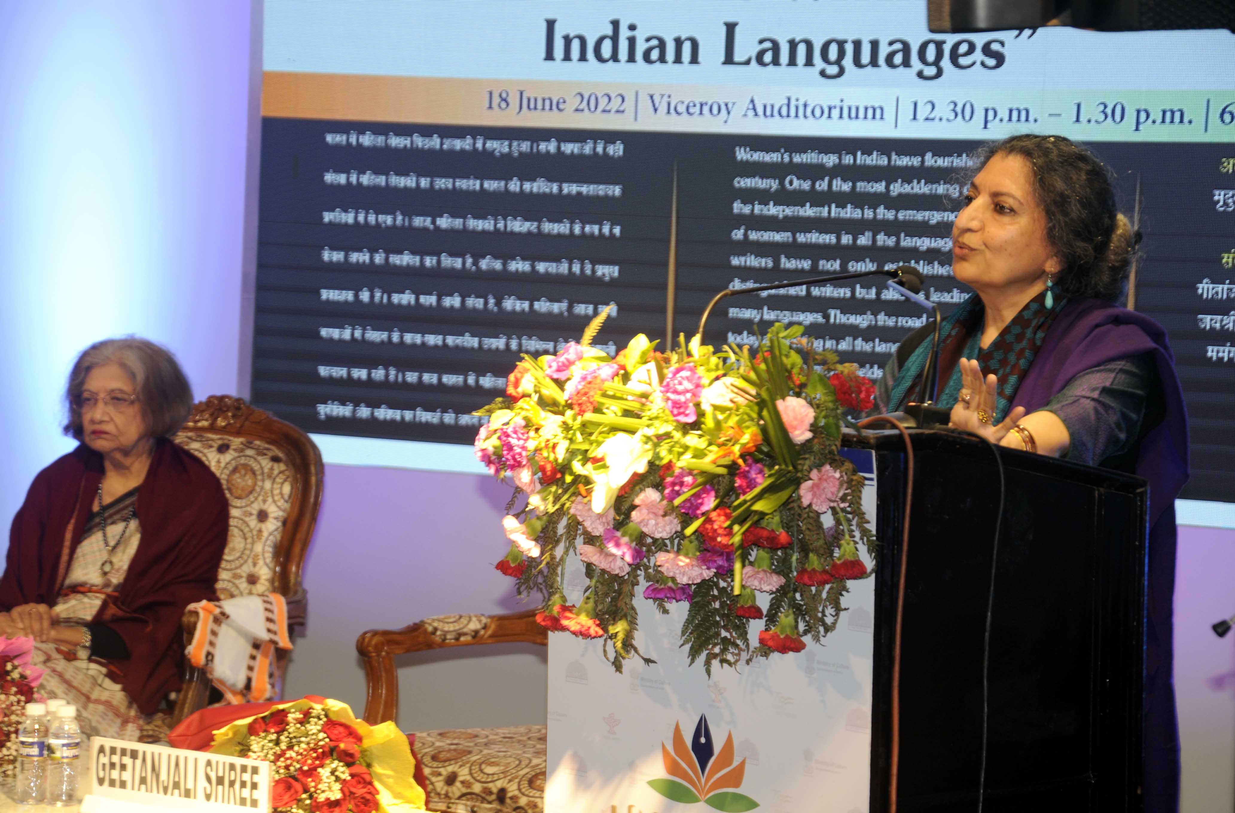 Literature should be available in all languages: Geetanjali Shree