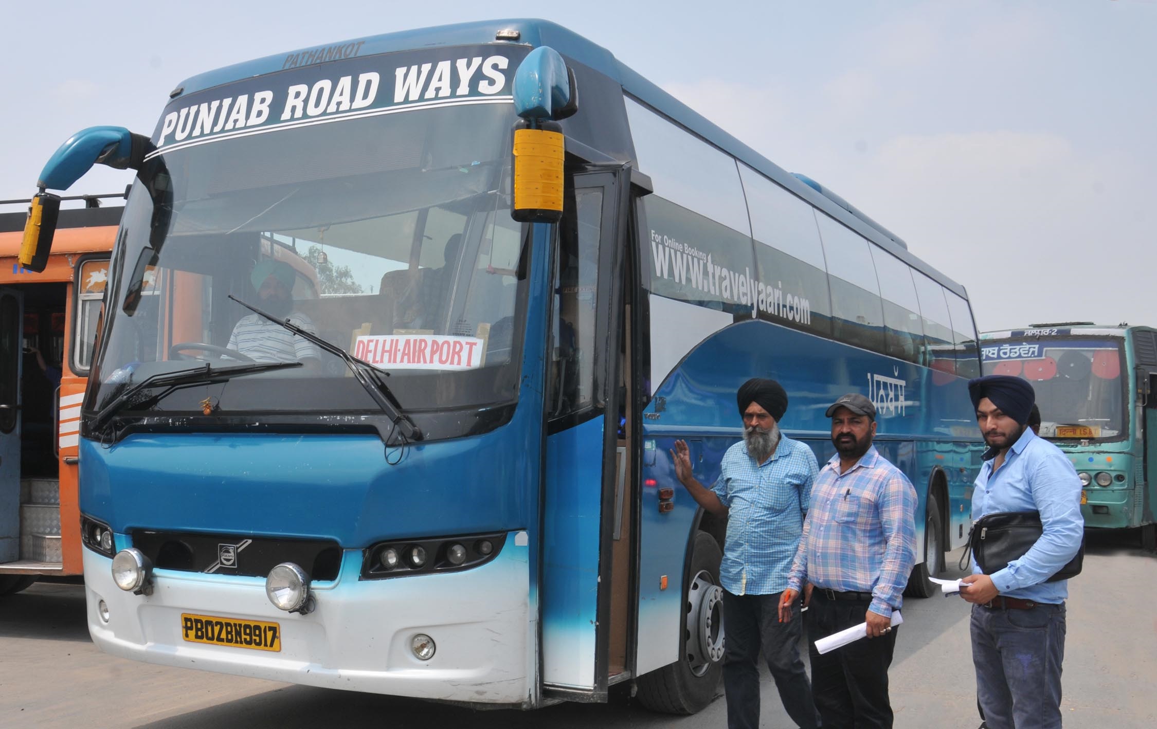 PRTC to start bus service from Patiala to New Delhi airport from June 15