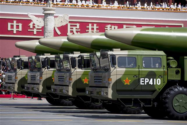 Chinese Defence Minister says country’s nuclear arsenal ‘for self-defence’