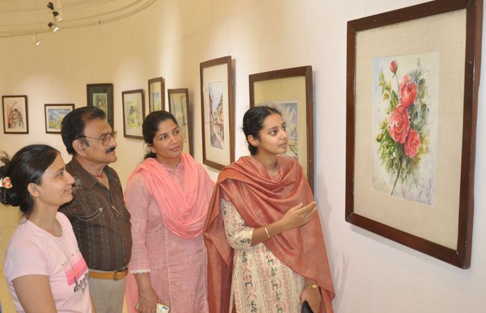 Expo featuring watercolour paintings opens