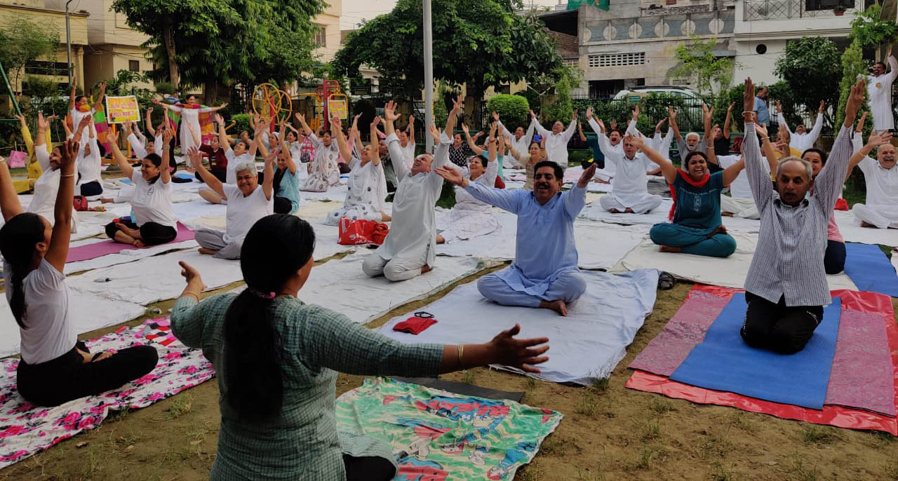 5-day yoga camp held