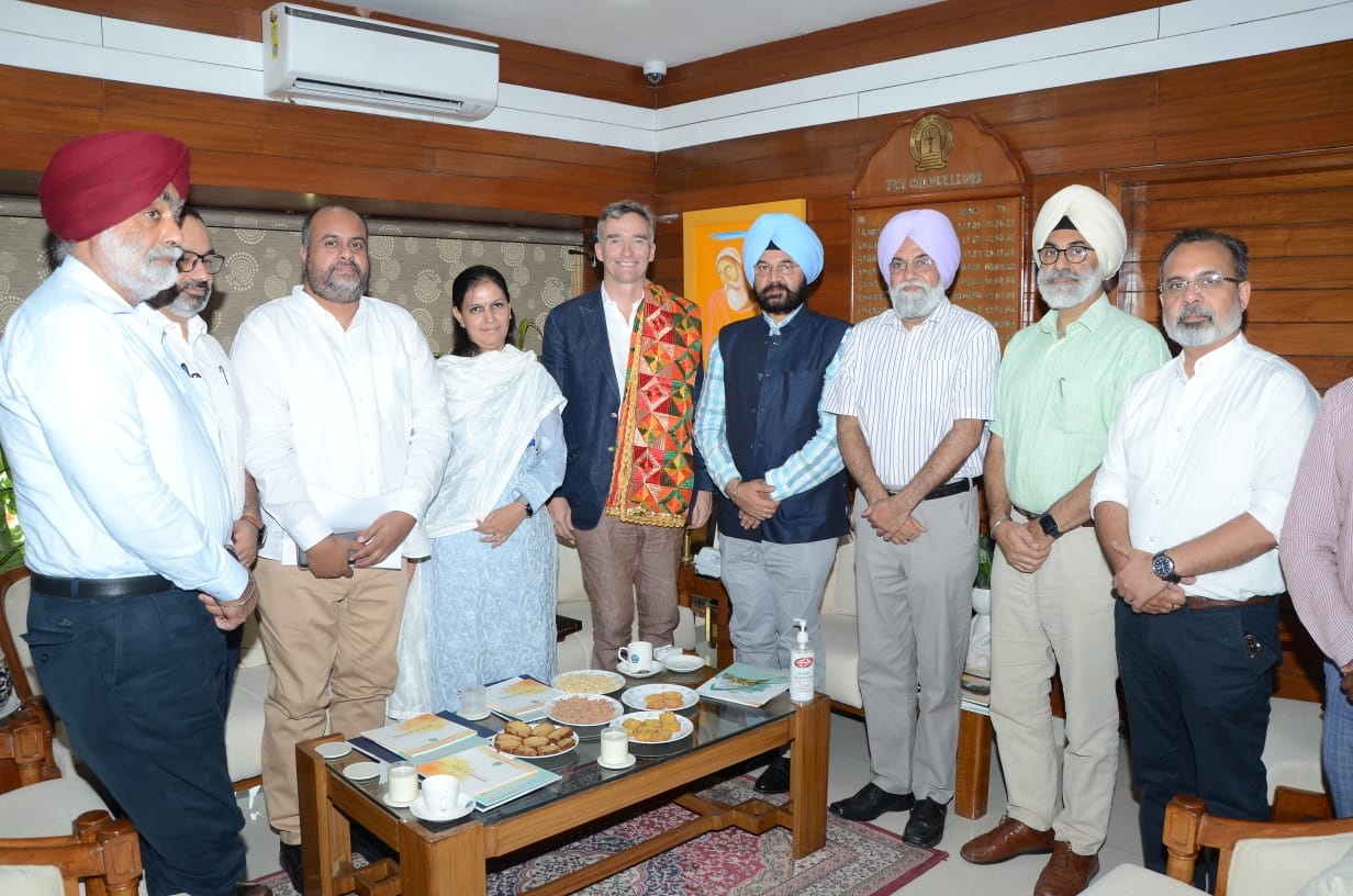 British High Commissioner to India interacts with GNDU staff, students