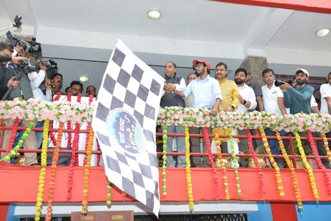 Jai Ram Thakur flags off motorsport rally to promote tourism in Chamba