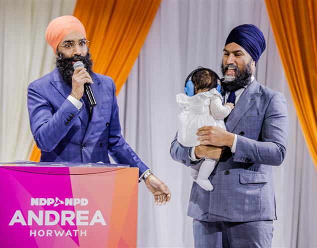 Canada's Ontario election: NDP chief Jagmeet Singh's brother Gurratan Singh, Sandeep Singh, and Sara Singh lose