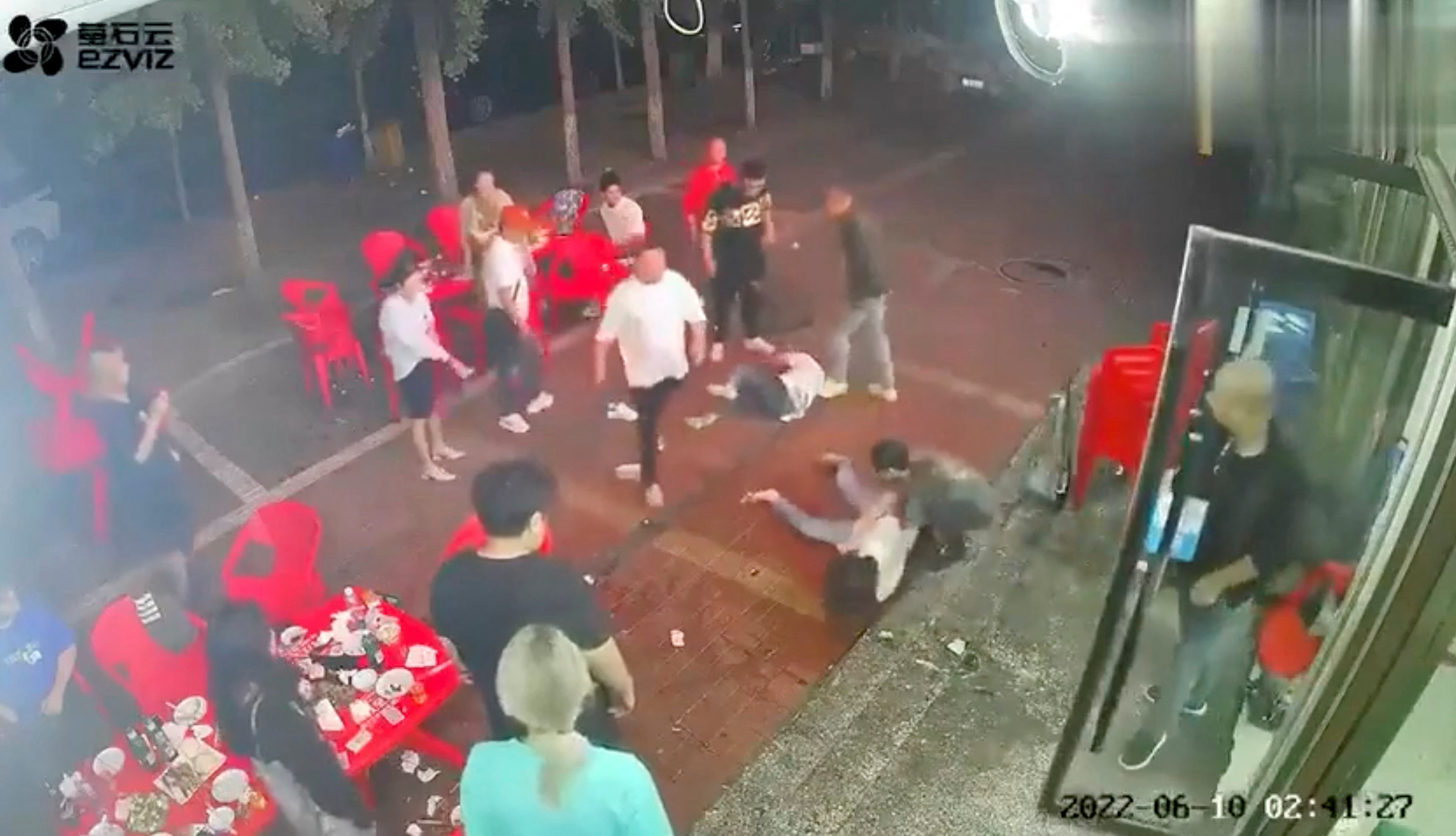 Video of woman beaten by several men, after she pushes man for touching her, sparks outrage in China