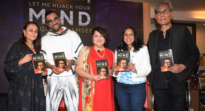 When book-lovers came together for the late Alyque Padamsee recently released ‘Let Me Hijack Your Mind’