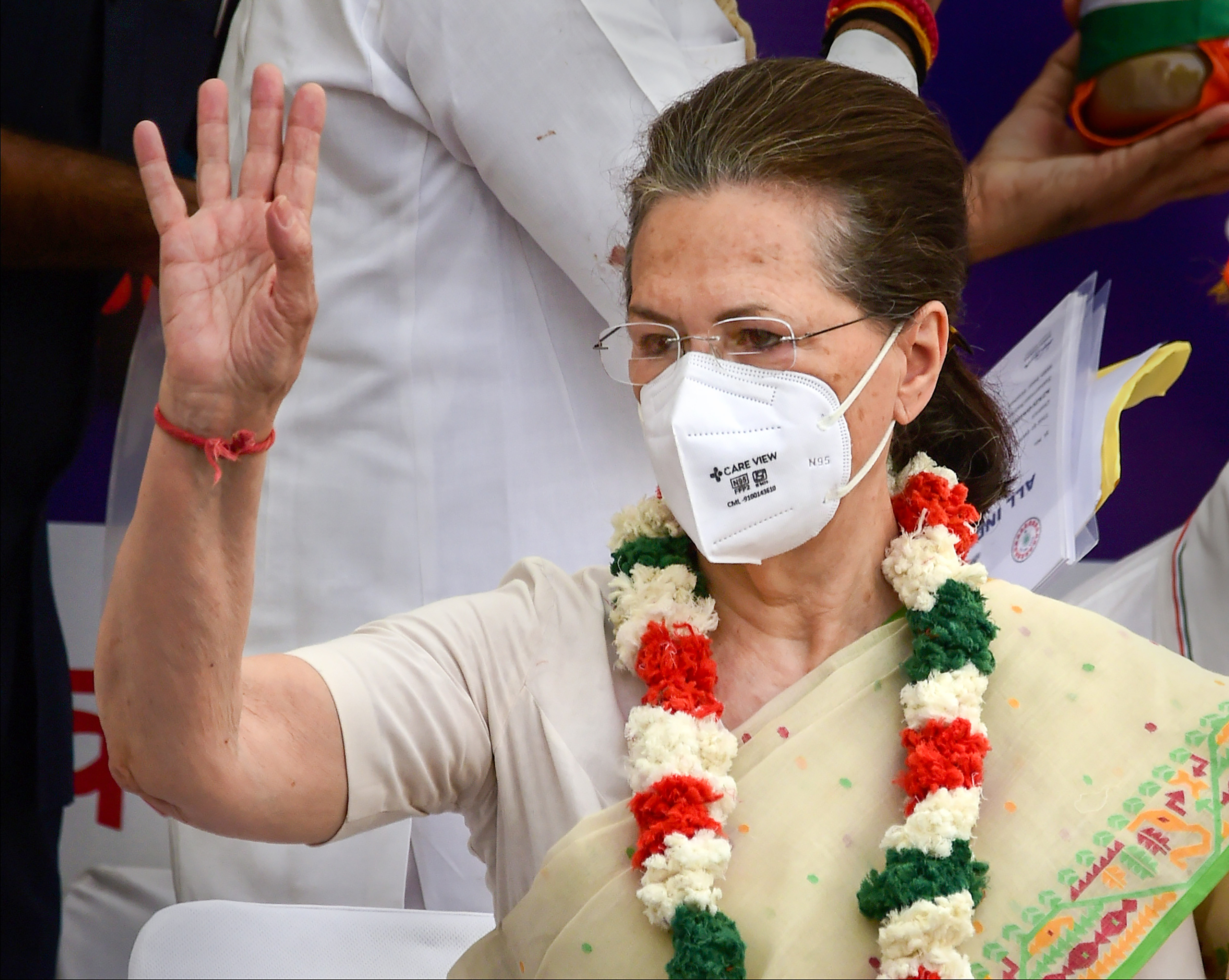 Sonia Gandhi Covid +ve, Congress says will appear before ED