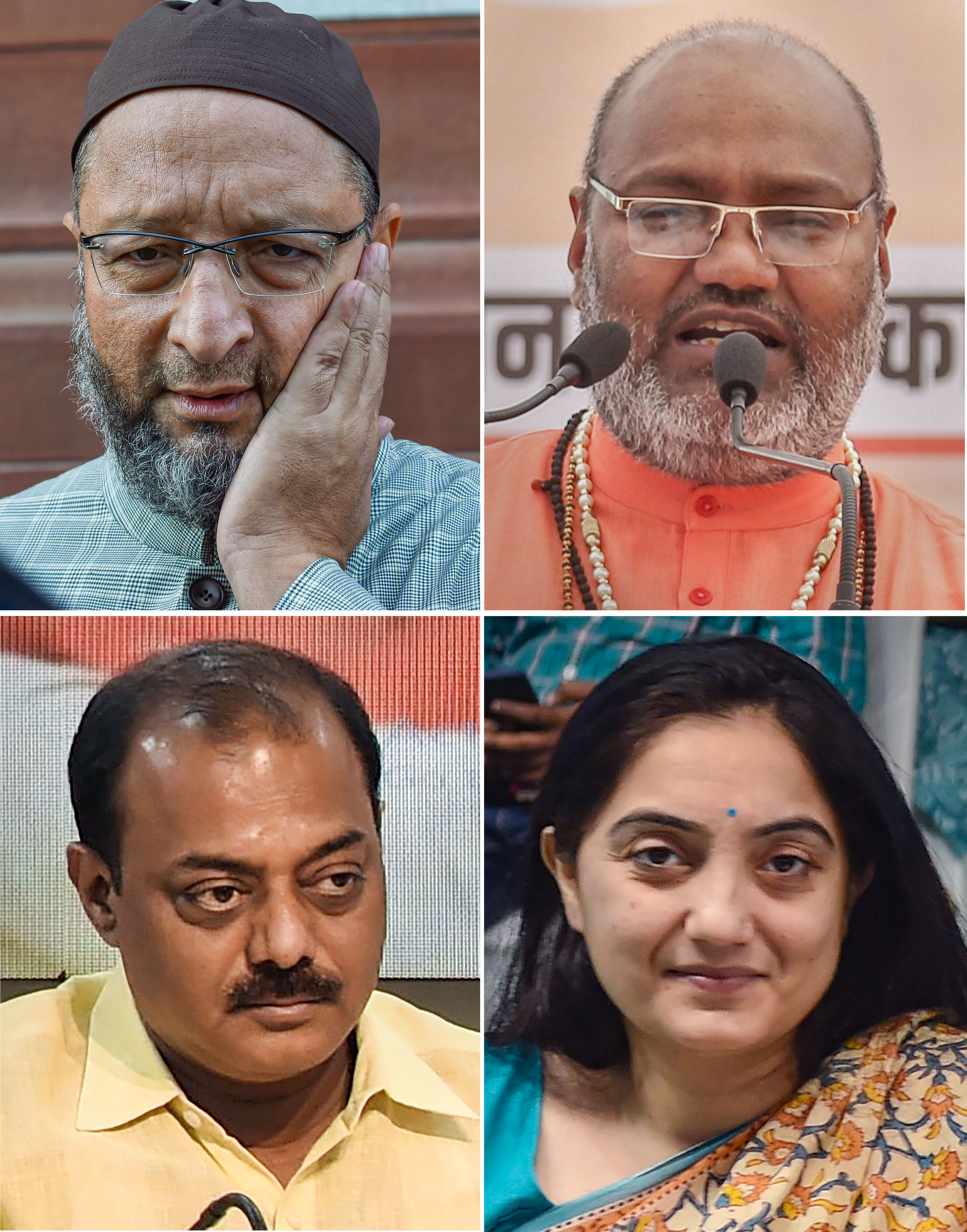 Nupur, Jindal, Owaisi among 32 booked for hate speech