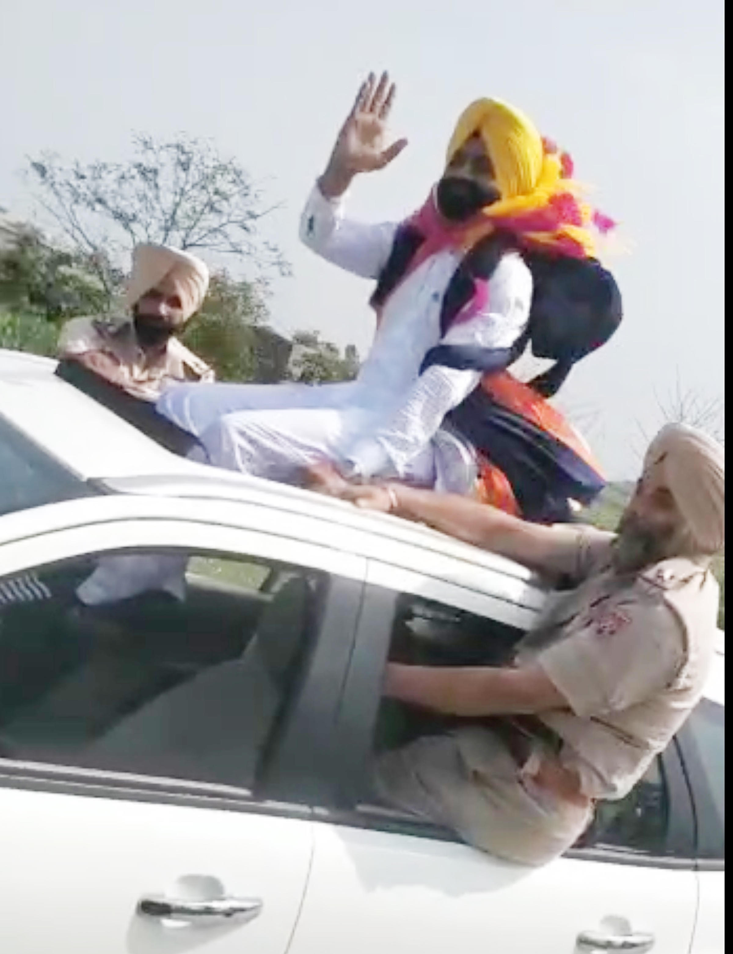 Punjab minister Laljit Singh Bhullar throws safety out of window; video goes viral
