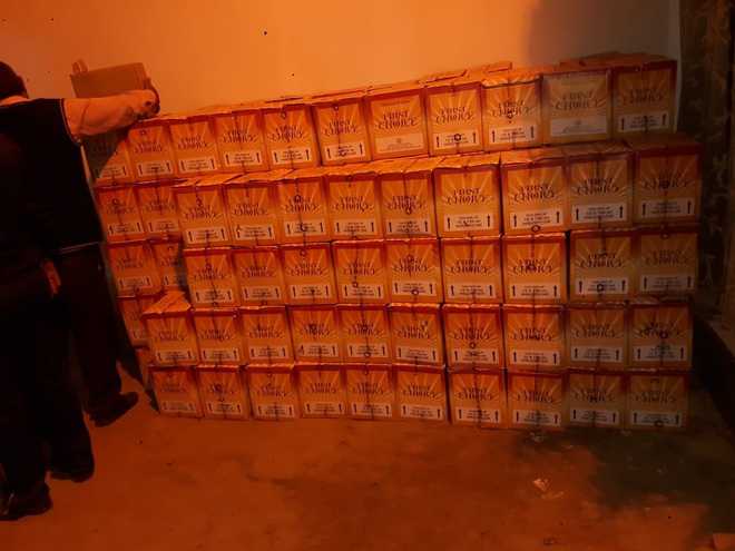 1,031 boxes of illicit liquor seized in Panipat