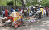 Despite Punjab and Haryana High Court orders, vendors sit pretty at Rock Garden, Sukhna Lake in Chandigarh
