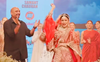 Shehnaaz Gill grooves to Sidhu Moosewala's song in Punjabi bridal dress for Ahmedabad fashion show; fans in awe mention Sidharth Shukla