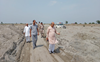 To stop illegal mining, minister inspects sites along Yamuna