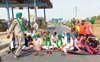 Lacking power, water for sowing paddy, Muktsar farmers block roads