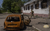 Ukrainians hold out as Russia storms eastern city on war’s 100th day