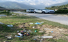 Tourists visiting Kangra valley, leave junk behind
