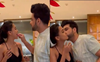 Tejasswi Prakash rings in birthday with paparazzi and lots of kisses by Karan Kundrra; pics inside