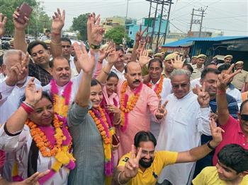 Lotus blooms in Bhupinder Hooda's bastion, BJP wins both seats in Jhajjar dist