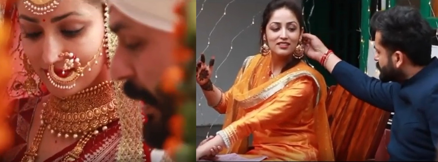 On one year of Yami Gautam and Aditya Dhar’s wedding, Yami packs a surprise video with a loving message: Watch