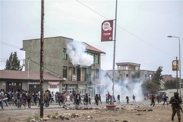 5 killed, 50 injured in anti-UN protests in Congo’s east