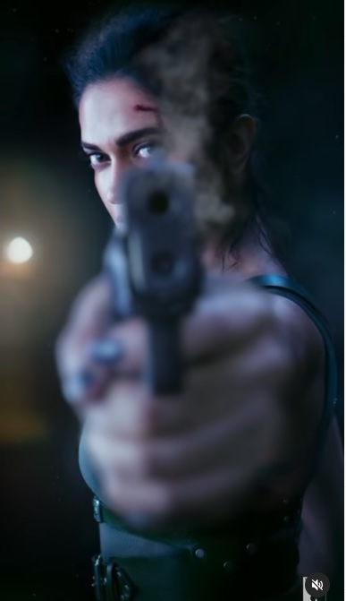 Deepika is every inch deadly and fierce holding a gun in Pathaan