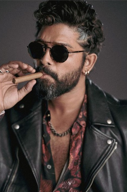 Allu Arjun's gangster look in ad shoot goes viral