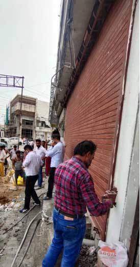 Six commercial units sealed for violating building bylaws in Patiala