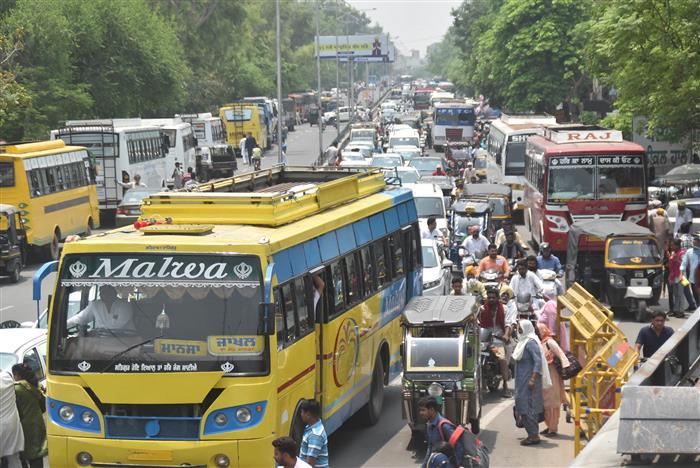PRTC contract workers protest over 'non-payment' of salaries