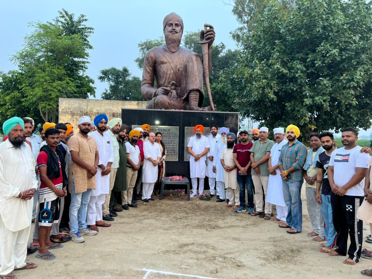 Payal: Tribute paid to martyr Baba Maharaj Singh