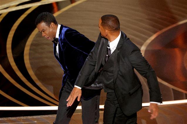 ‘Anyone who says words hurt has never been punched in the face’: Chris Rock jokes about Will Smith's Oscar slapgate