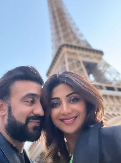 413px x 559px - Shilpa Shetty's hubby Raj Kundra makes rare appearance on Instagram, mushy  photo from their Paris holiday goes viral : The Tribune India