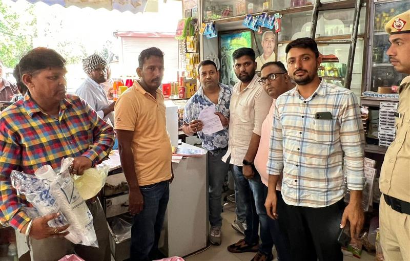 Post ban on single-use plastic items, Yamunanagar-Jagadhri MC, takes action against violators