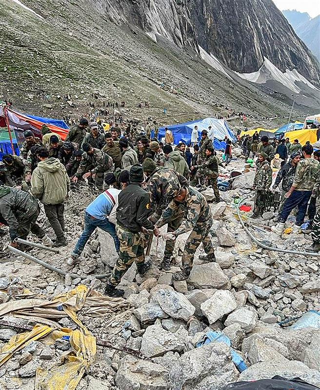 Amarnath flash floods may be due to highly localised rain event, not cloudburst, says IMD