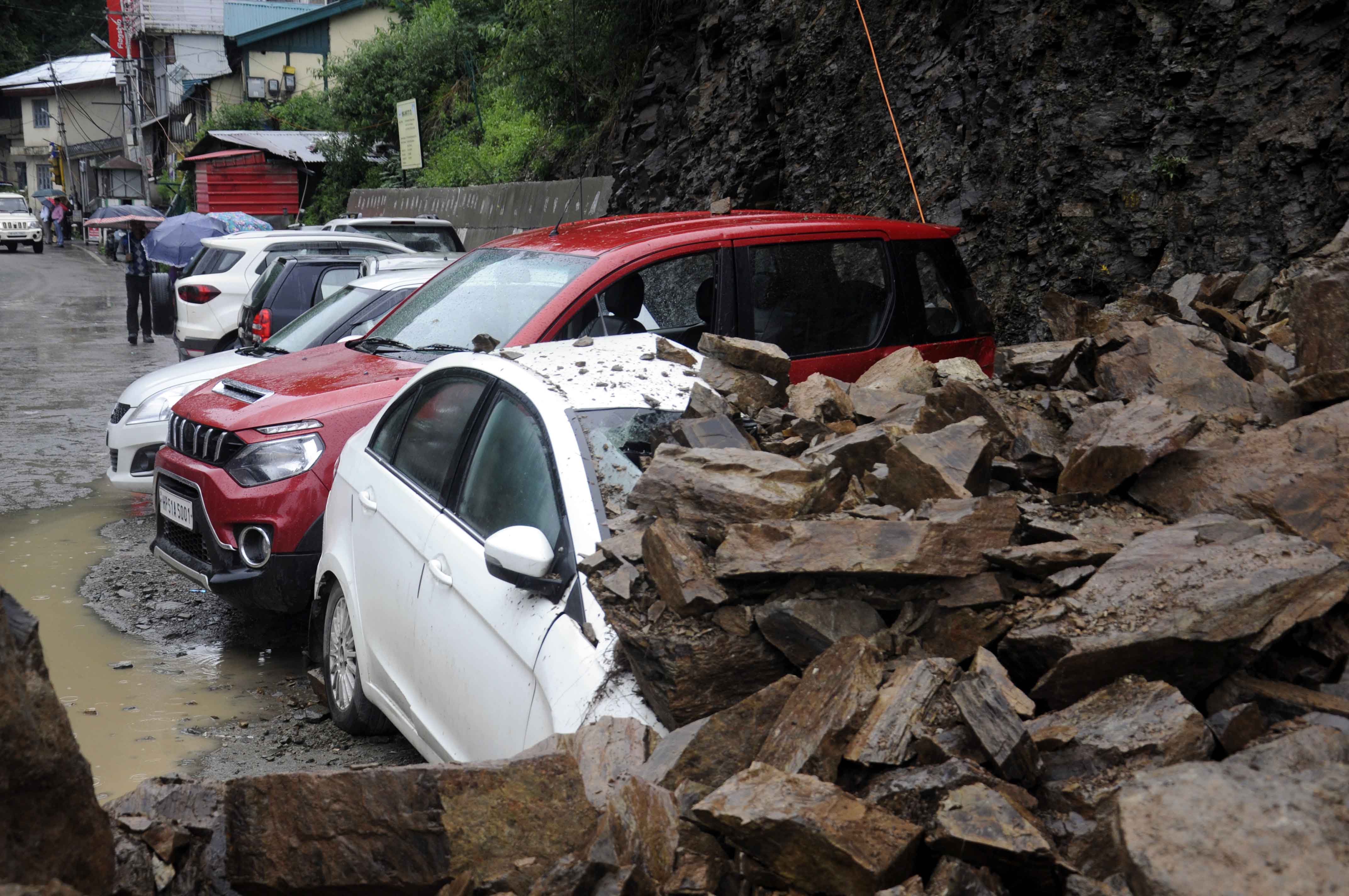 Girl killed, 2 others hurt in landslide near Shimla