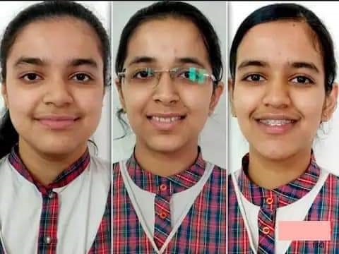 Palampur: Triplets score above 94 pc in CBSE Class X examination
